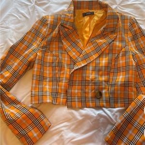 Shein cropped blazer